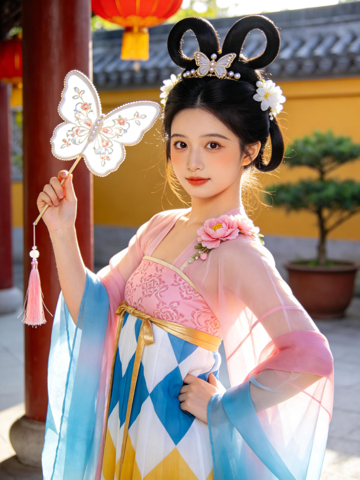 古风摄影甜美少女