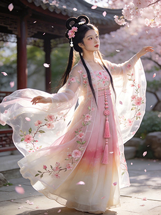 古风人像摄影灵动东方少女