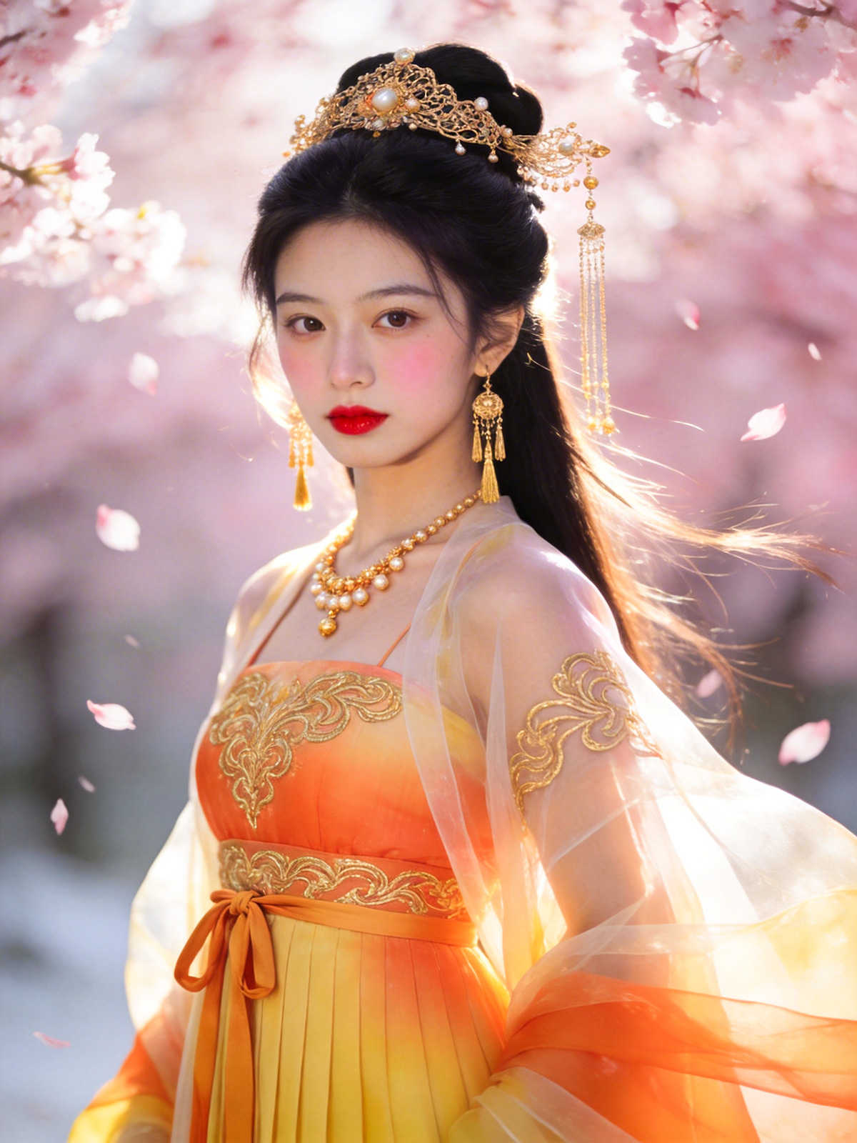 古风仙侠人像摄影清冷东方少女