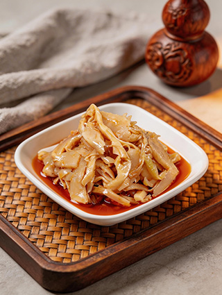 专业美食凉拌笋丝摄影