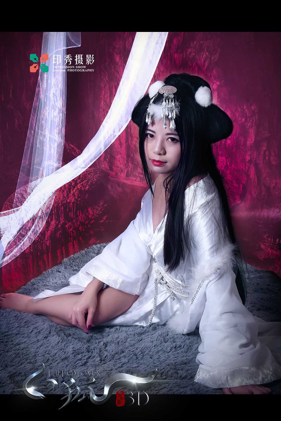 古装摄影白狐