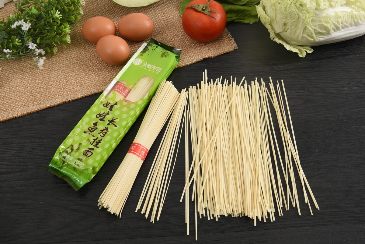 长寿挂面食品寿面礼盒产品摄影