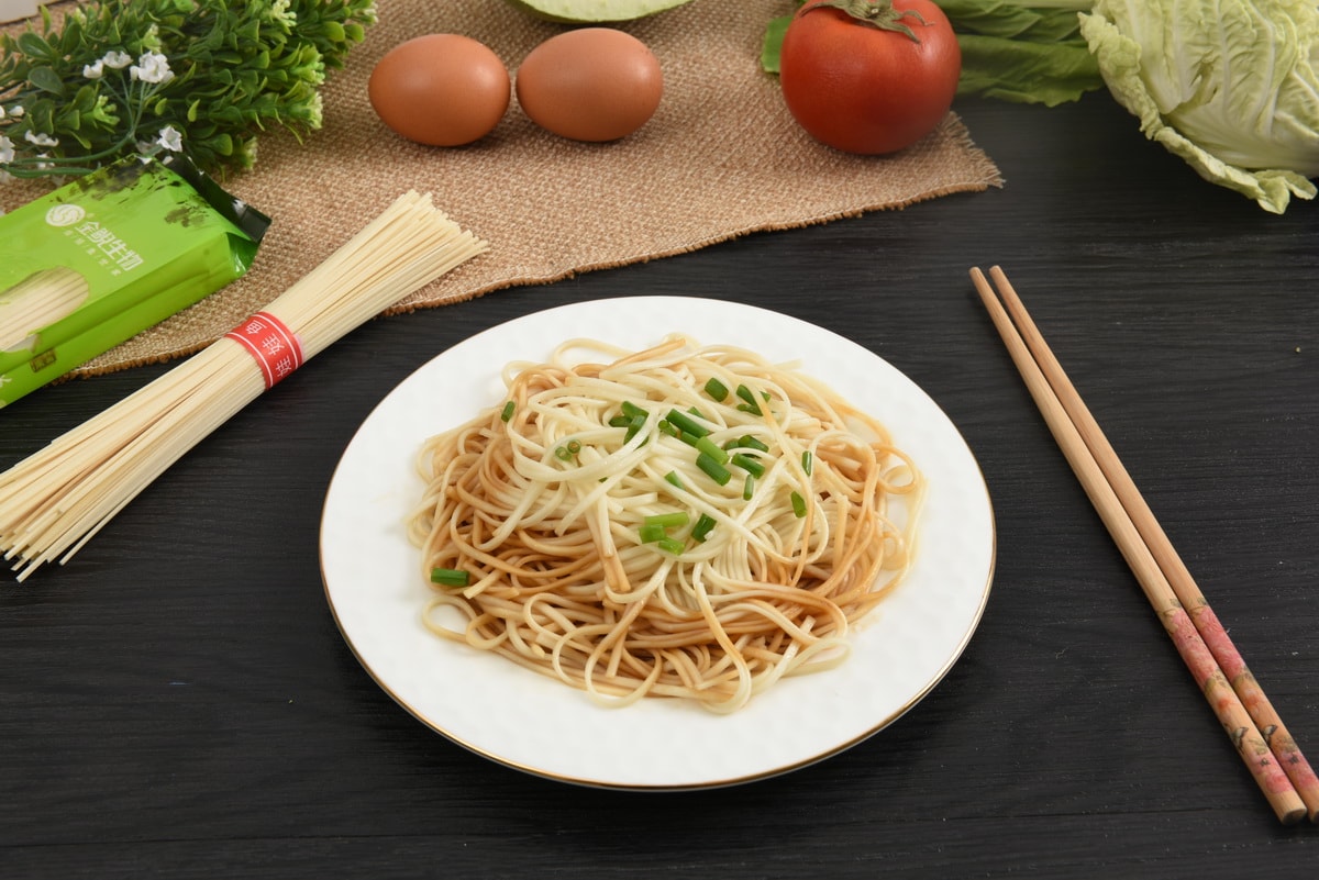 长寿挂面食品寿面礼盒产品摄影