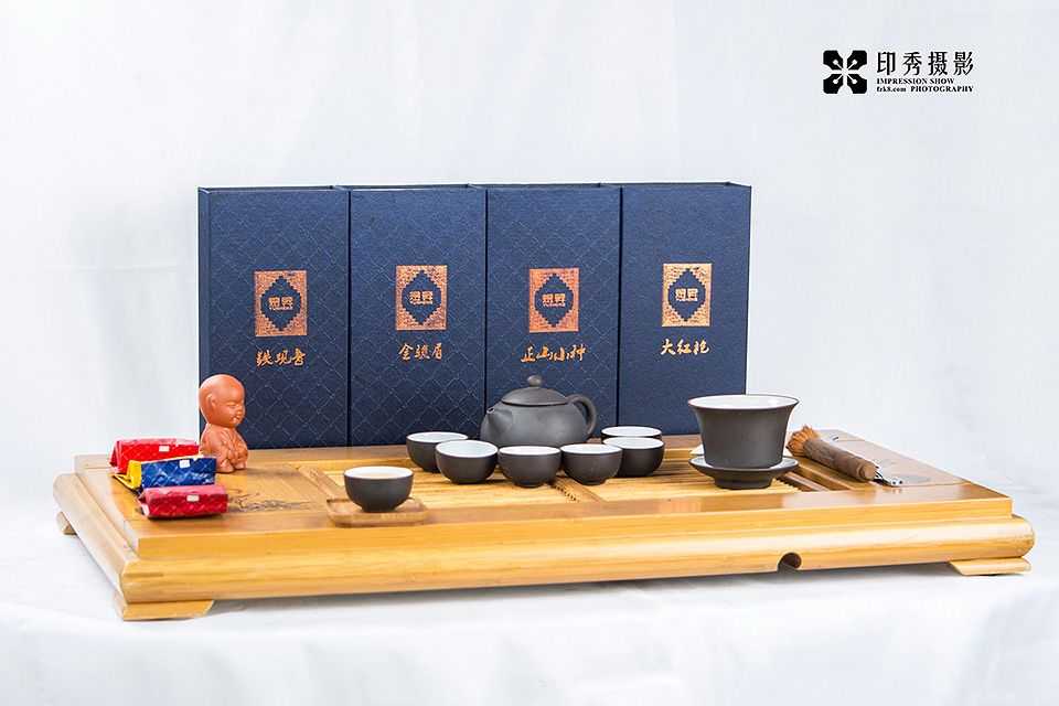 福州茶叶茶礼盒静物电商摄影
