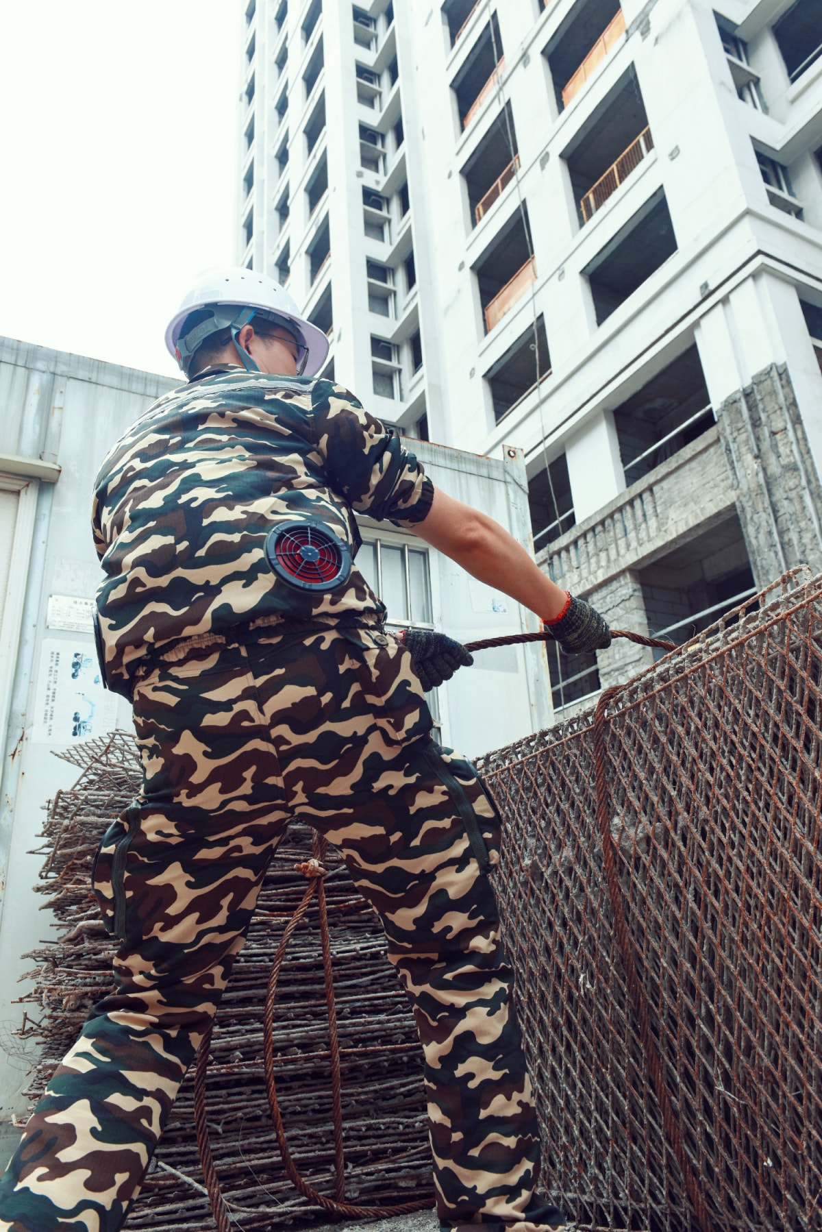 空调服摄影