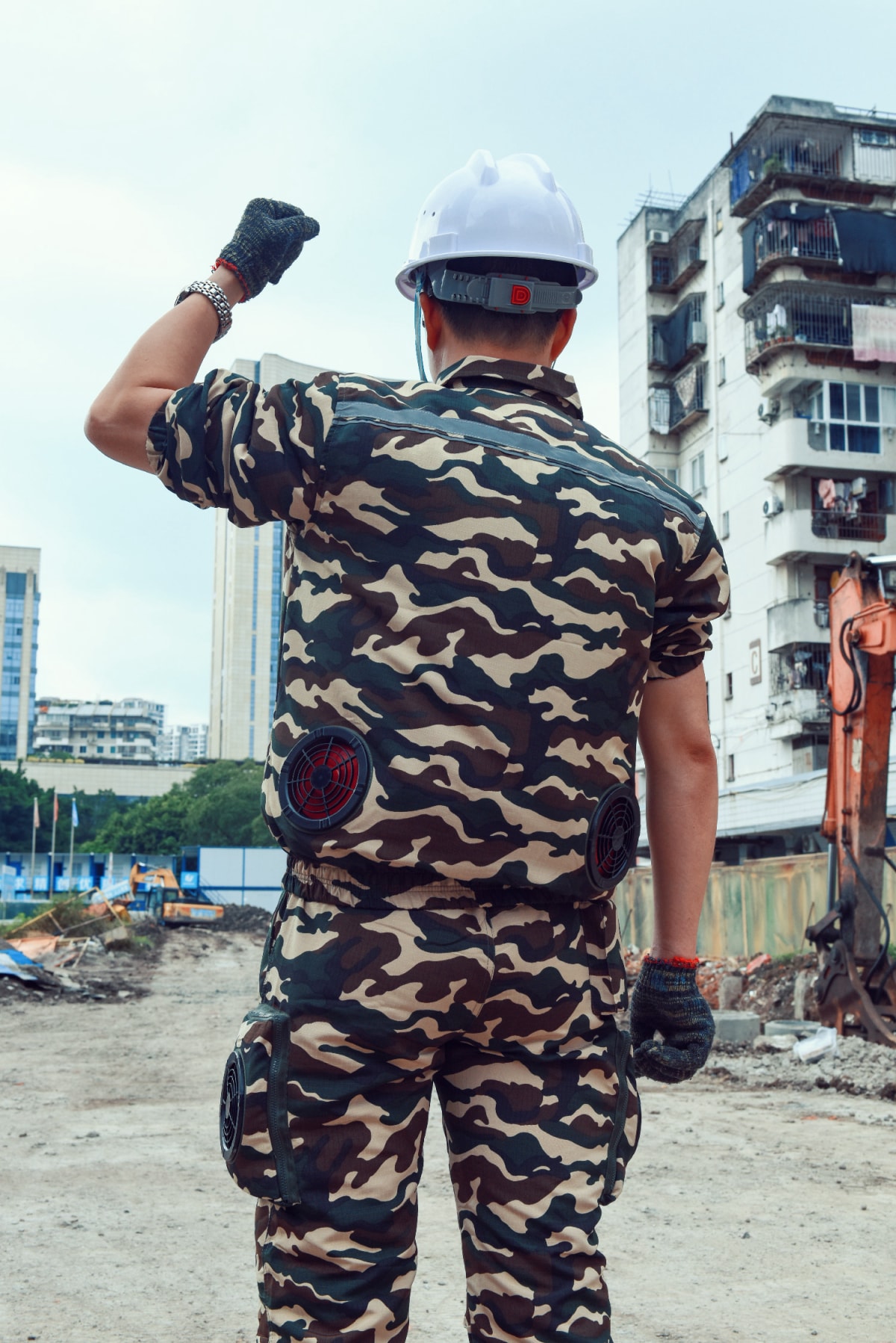 空调服摄影
