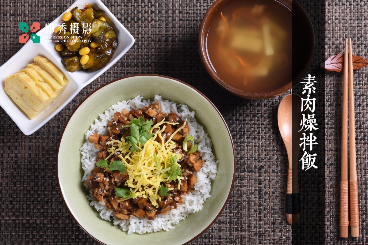 福州素菜馆菜品素食美食拍摄