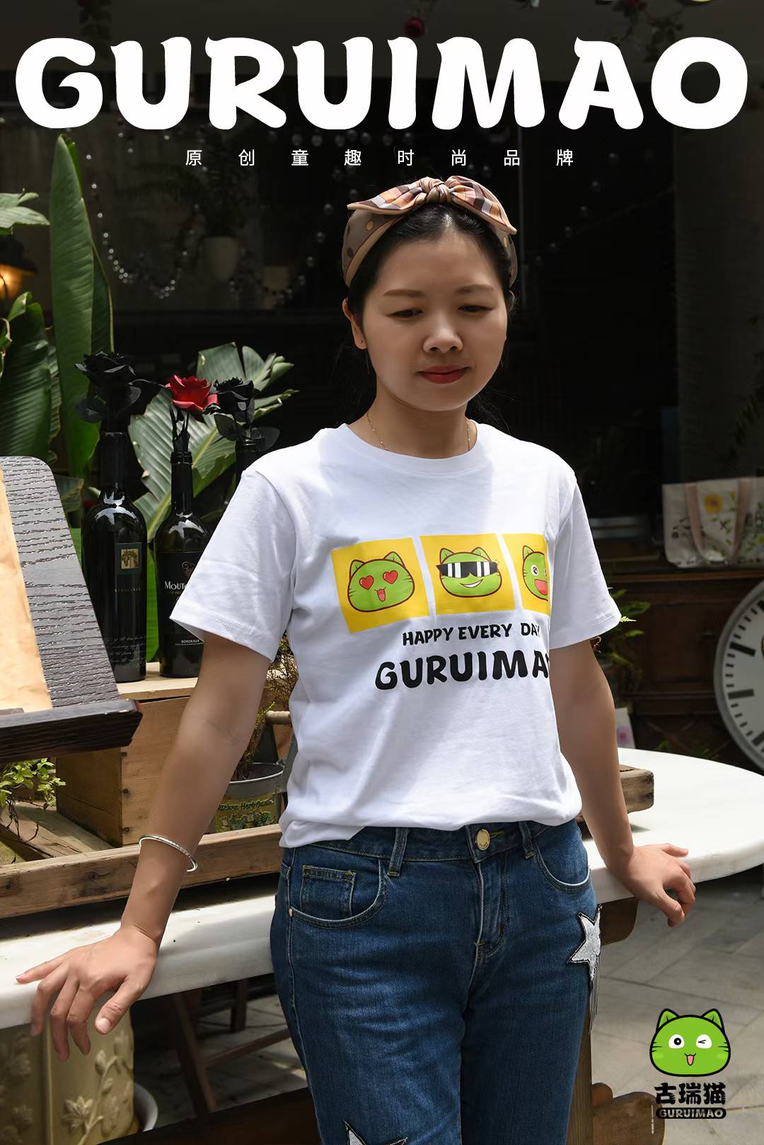 童装T恤拍摄儿童短袖服装电商详情页设计