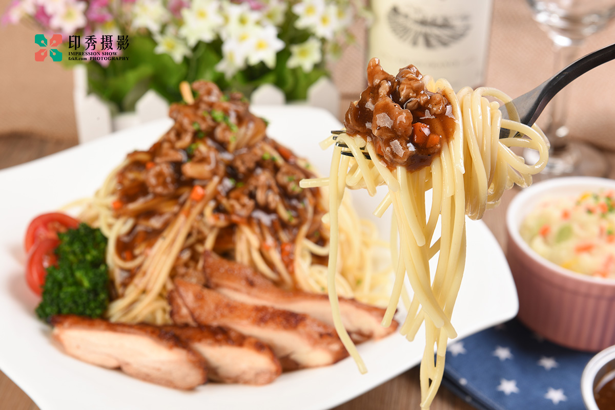 意大利面美食摄影
