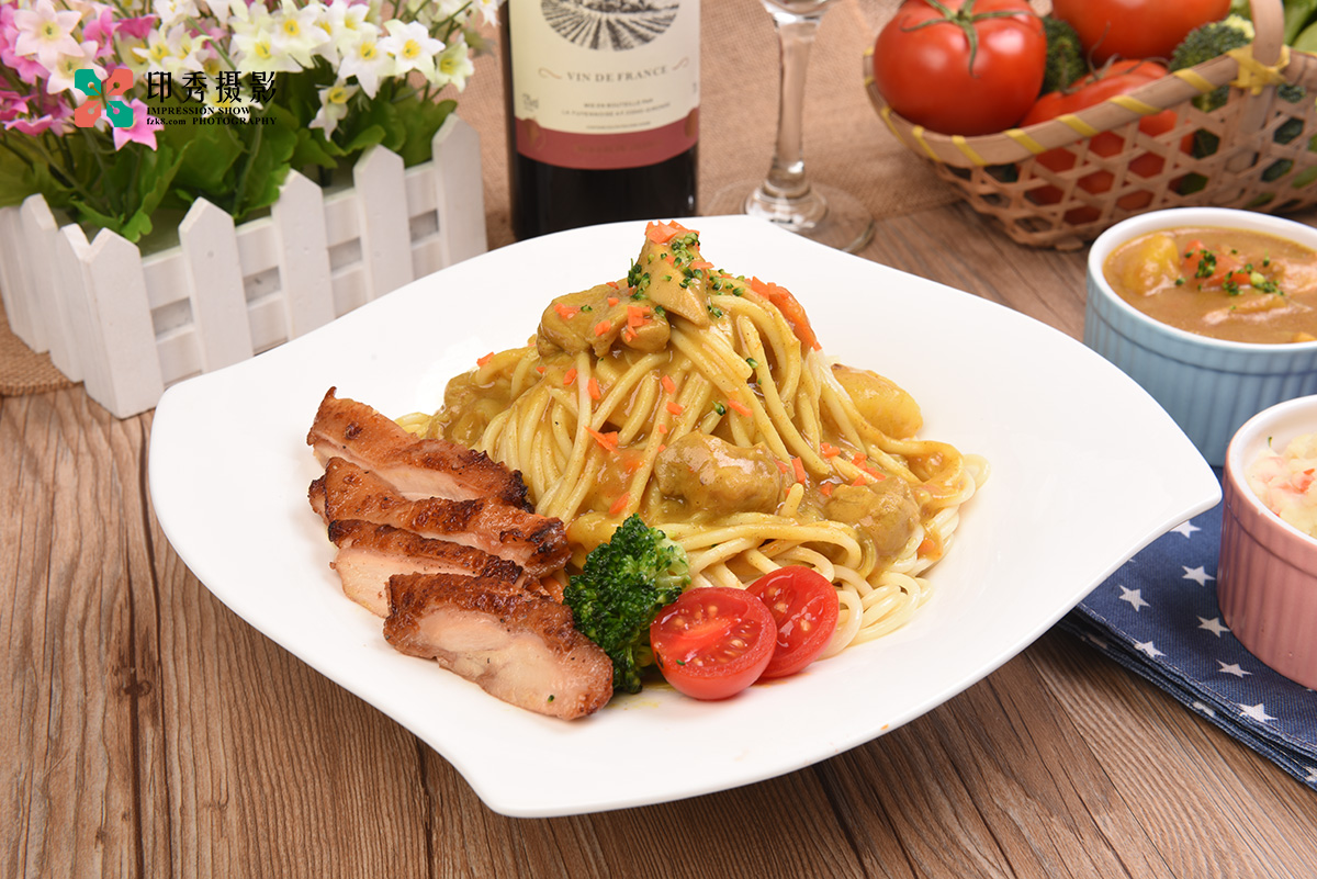 意大利面美食摄影