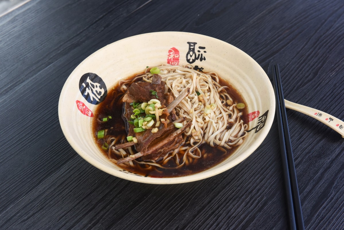 羊肉馆面拍摄羊肉羊杂面餐饮美食摄影