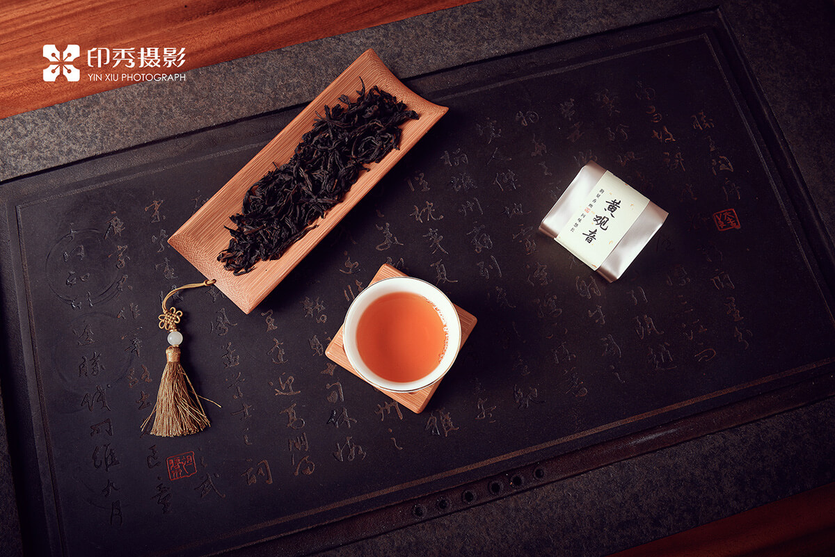 武夷山岩茶拍摄大红袍肉桂茶叶礼盒摄影