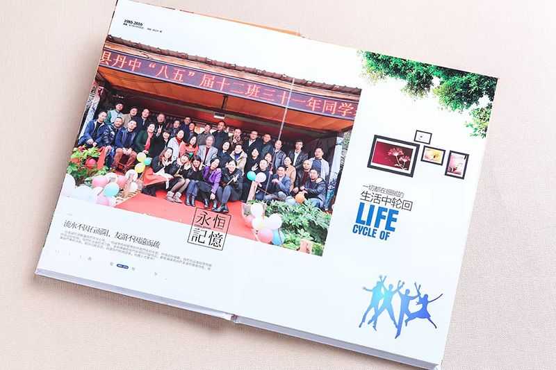 福州三十年聚会纪念册制作