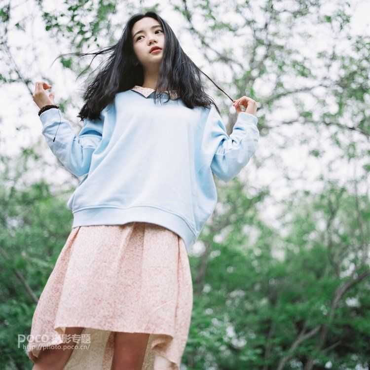 摄影师故意城教你如何拍清新淡雅日系文艺人像摄影作品
