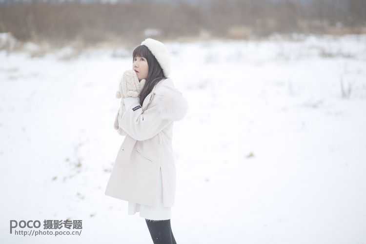 教你打造梦幻雪景人像_2_1