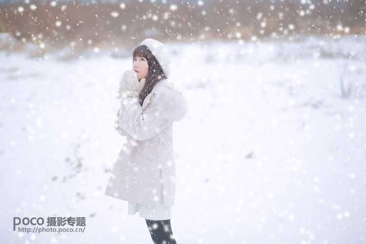 教你打造梦幻雪景人像_2_2
