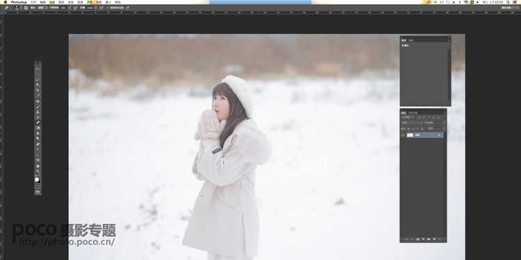教你打造梦幻雪景人像_5_2