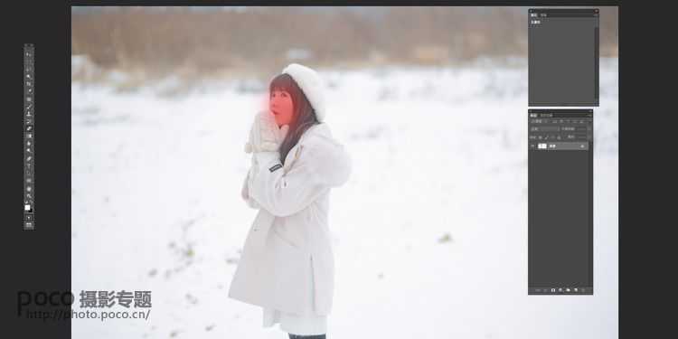 教你打造梦幻雪景人像_5_1